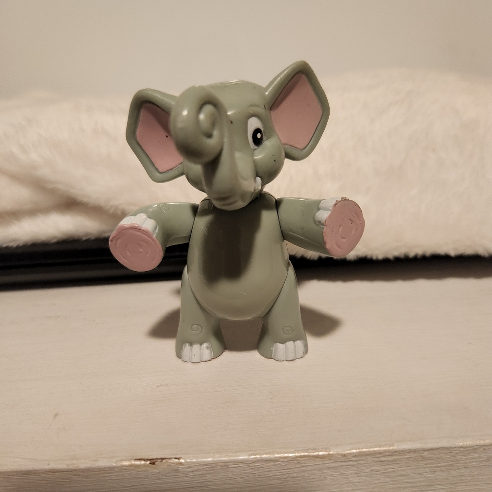 2000 RFC grey posable elephant.
